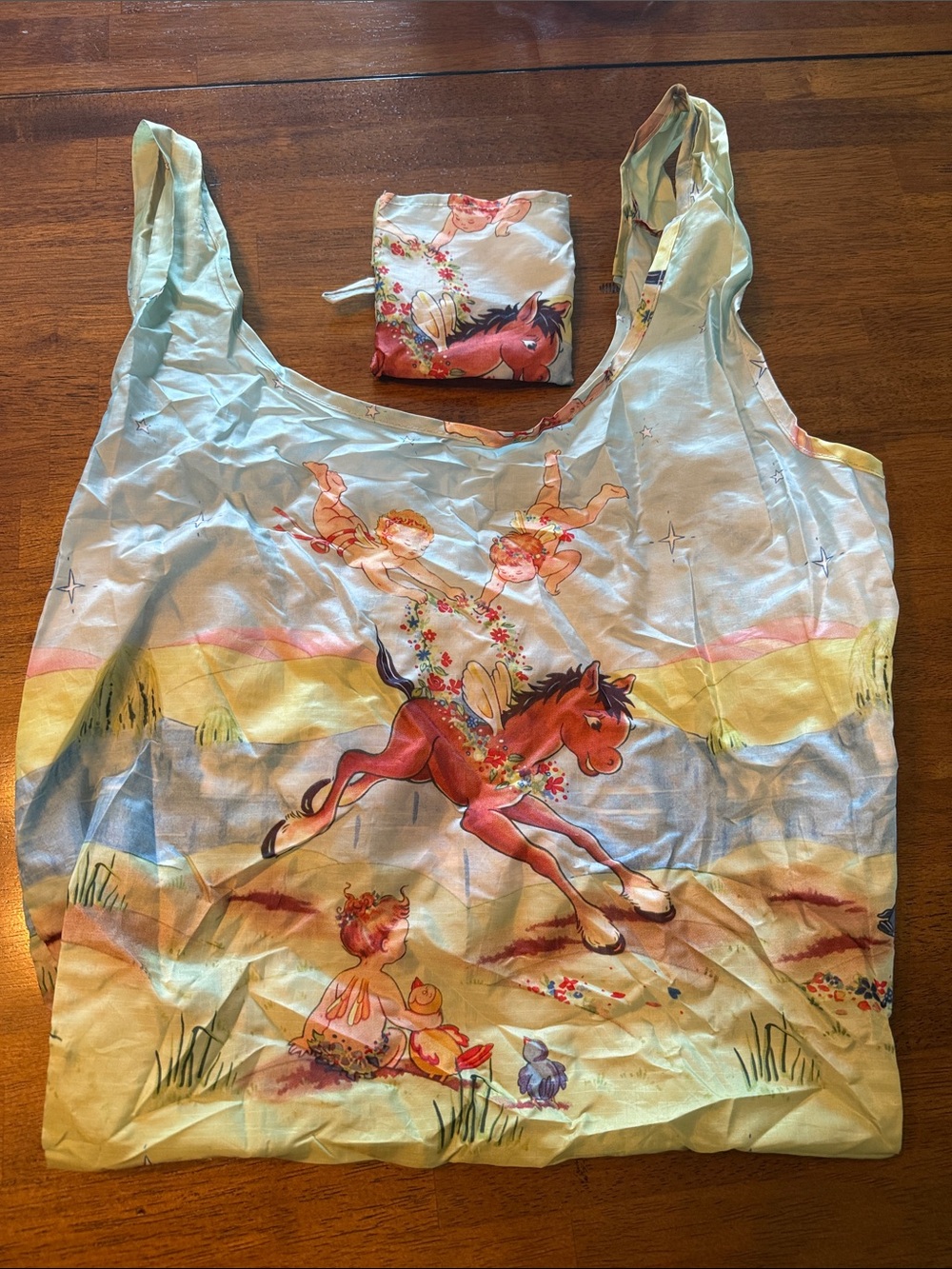 BAGGU X Molly Goddard Standard Size Bag Twinky hourse Cupid - Picture 7 of 8